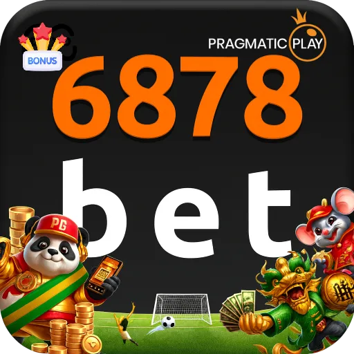 Imagem promovendo bônus 6878bet com recompensas imperdíveis.