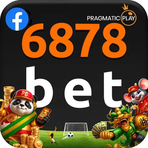Imagem promovendo a página oficial da 6878bet no Facebook