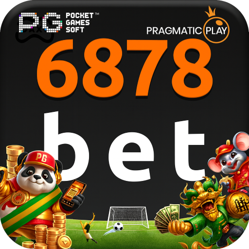 Imagem ilustrativa mostrando a plataforma 6878bet com variedade de jogos online e provedores populares.